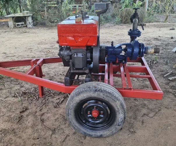Conjunto de irrigação, motor YANMAR NB 13/BOMBA KSB 50/20