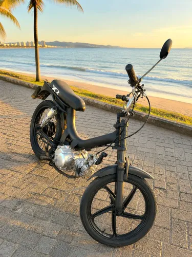 Moto Custom 100cc Motor Biz - Econômica e Exclusiva