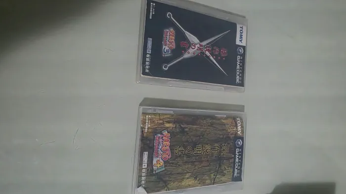 Naruto 3 e 4 Game Cube JP