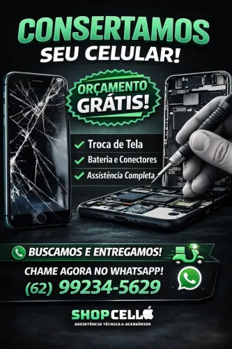 Conserto de Celular com Entrega em Casa | Orçamento Grátis