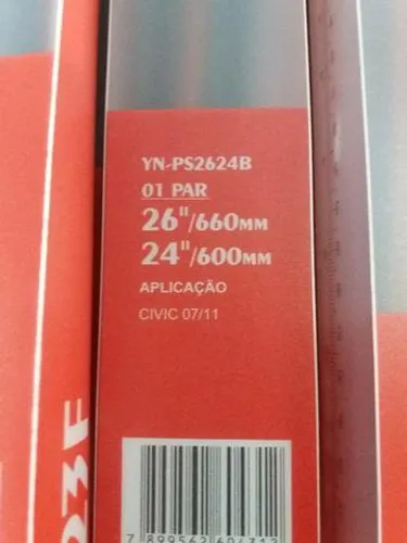 Palheta específicas Civic 07 11