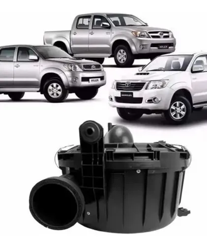 Caixa Filtro Ar Sem Furo Sensor Hilux Sw4 Diesel 2005 A 2015