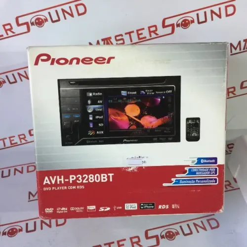 embalagem pioneer dvd avh-p3280bt com isopor
