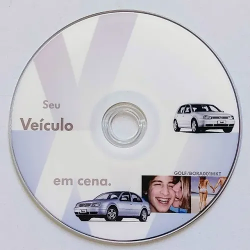 VW Golf e Bora - CD-ROM de press kit - material de imprensa
