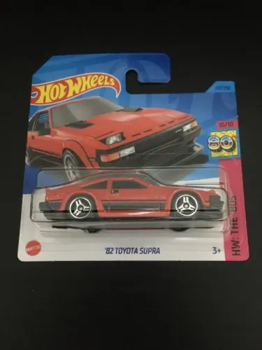 Hot Wheels - Toyota Supra 82 Vermelha - HKG87