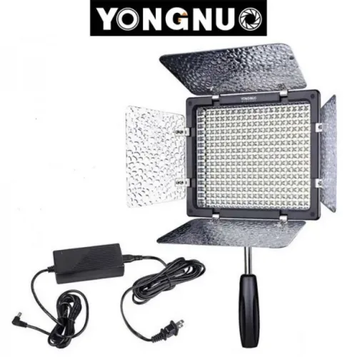 Iluminador De Led Yongnuo Yn300 Iii + fonte de energia