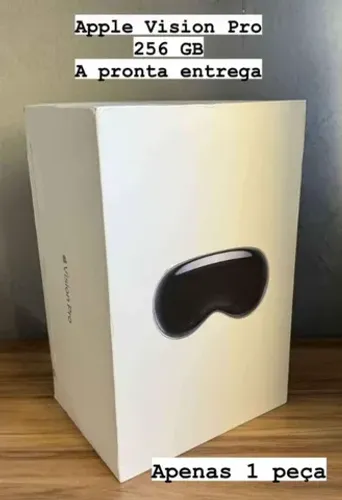 Apple Vision Pro 256GB lacrado com garantia 1 ano Apple !
