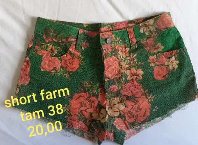 kit 5 Shorts e 1 Saia