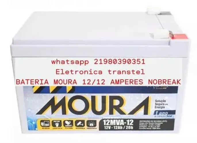 Bateria para nobreak 12v/12 Amperes 