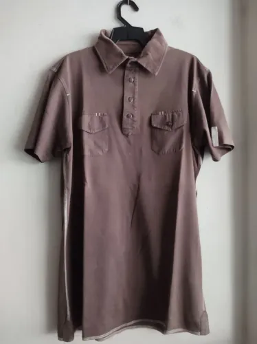 Blusa pólo Tam médio nova marrom