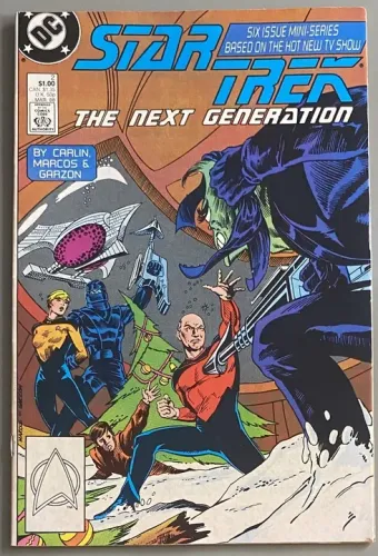 Star Trek Next Generation #2 DC Comics 1988 Original
