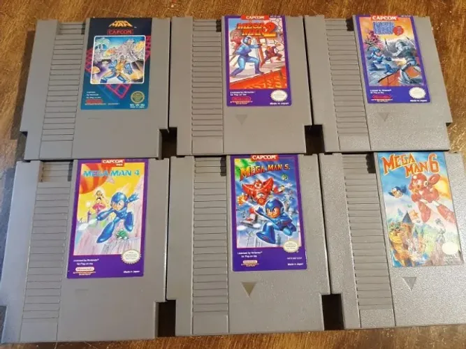 Coleção Megaman NES