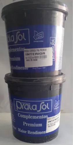 Massa corrida PVA 1/4 Marca Praia Sol