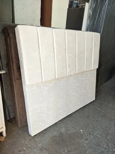 Cabeceira Casal Bege Tirinha ANÁPOLIS