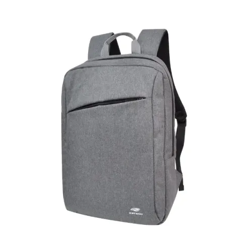 Mochila Para Notebook C3Tech MC-50GY Cinza 15,6" - WZetta