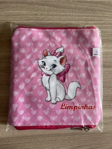 Necessaire Gatinha Marie Rosa Nova - Viagem