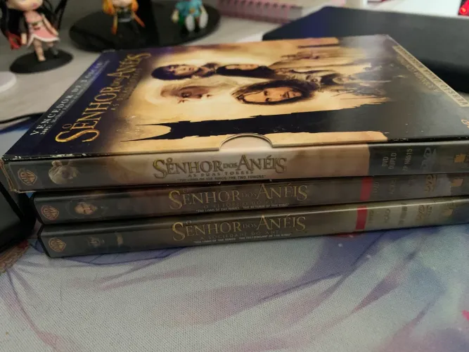 Dvds senhor dos aneis