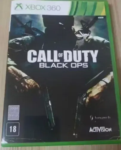 Call of Duty Black Ops Xbox mídia física original última unidade disponível