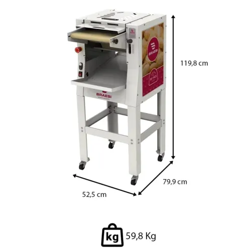 Modeladora Pães Braesi Nova Lacrado