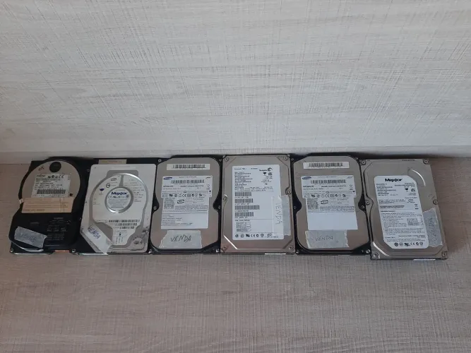 Lote HD's IDE testados perfeitos! Samsung, Seagate, Maxtor