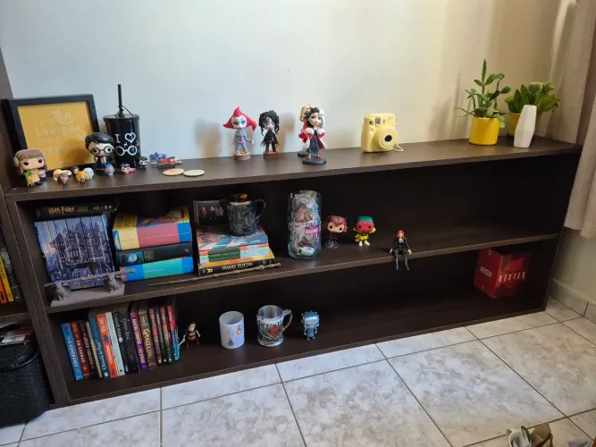 Estante de livros