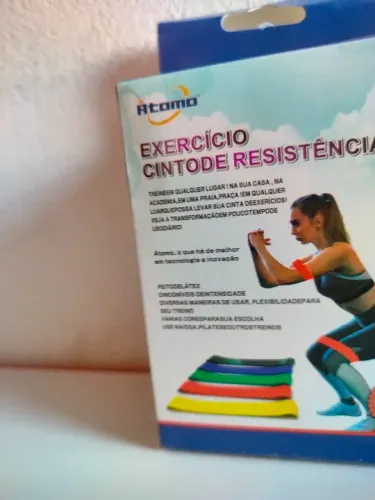 Faixas Cinto de Resistência para Exercícios - Atomo