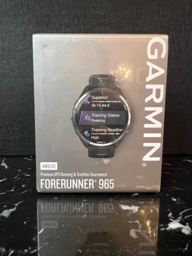 Relogio Smartwatch Forerunner 965 black 47mm Garmin