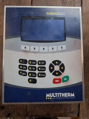Controlador de processo para tinturaria e lavanderia Multtherm MSA600