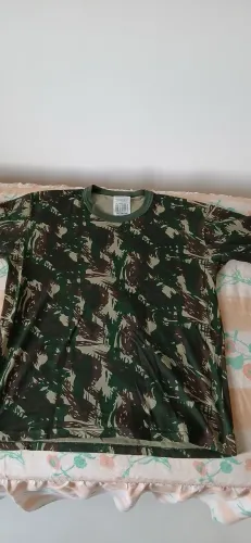 Camisa camuflada exército 