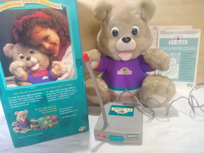  TV Teddy Urso interativo anos 80 