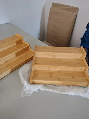 Organizadores de temperos/utensílios em bambu