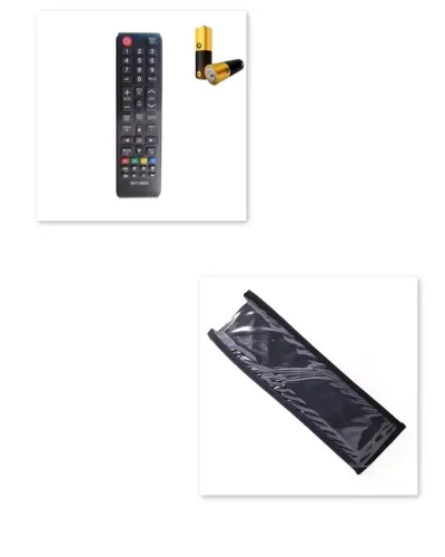 Controle Remoto Samsung + Pilhas + Capa Protetora