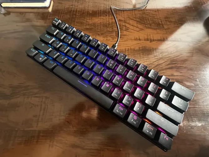 Teclado mecânico ck61 
