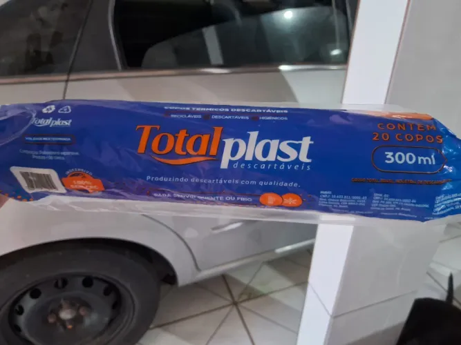 Copo térmico descartável 