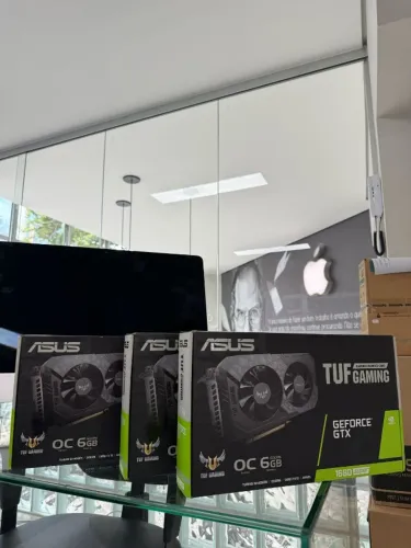 Placa de vídeo NVIDIA GeForce GTX 1660 Super OC 6GB GDDR6  Asus Tuf Gaming   Novo, 