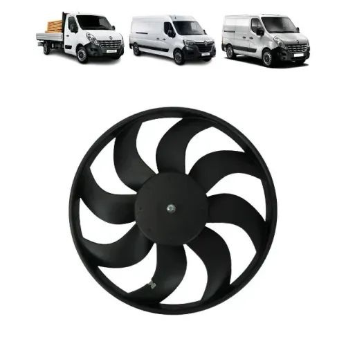 VENTOINHA GRANDE DO DEFLETOR RENAULT MASTER 2014 A 2021 COM MOTOR 