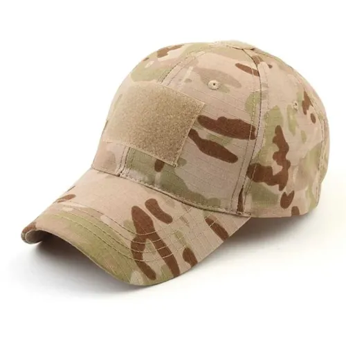 Boné tático militar camuflado 