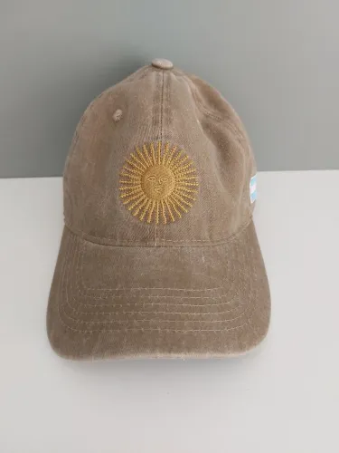 Boné Bordado Sol Argentina