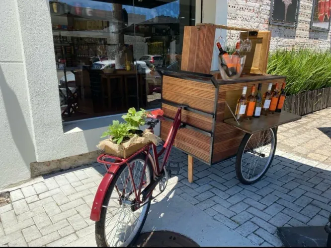 Bike customizada ideal para evento ou exposição 