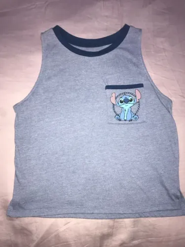 Camiseta Stitch Azul