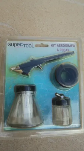 Kit Aerógrafo + Pistola para Micropintura