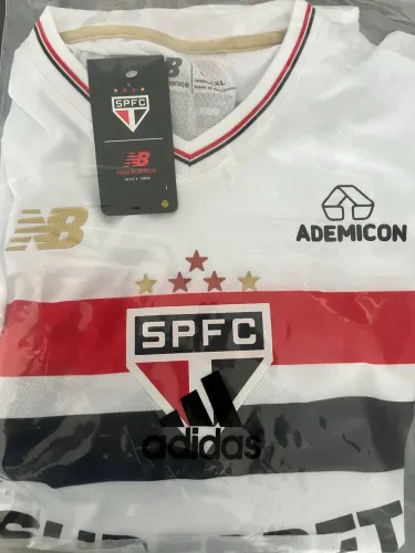 Camisa Sao Paulo FC 2025 - New Balance - versão jogador