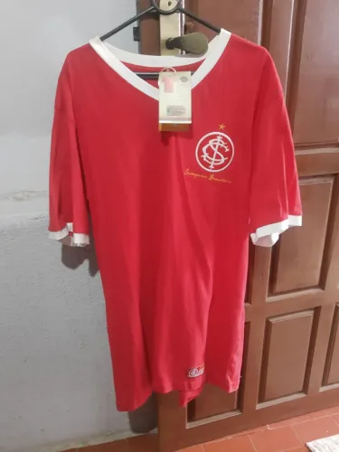 Camisa Retro do Internacional Campeão Brasileiro 1975, favor leia toda descrição.