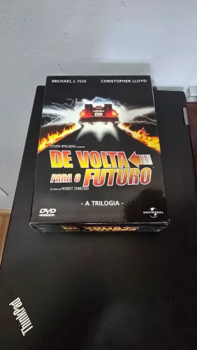 Box DVD De Volta Para O Futuro - A Trilogia