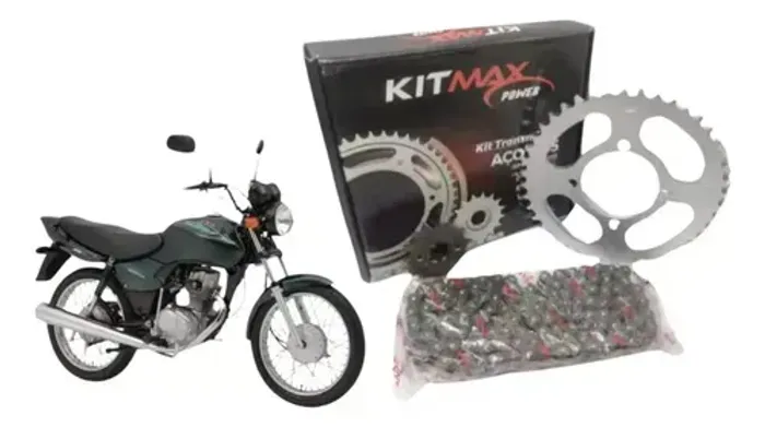 Kit relação Titan Kit transmissão titan kit relação transmissão cg titan kit relação honda