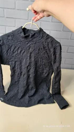 Blusa de Malha Preta