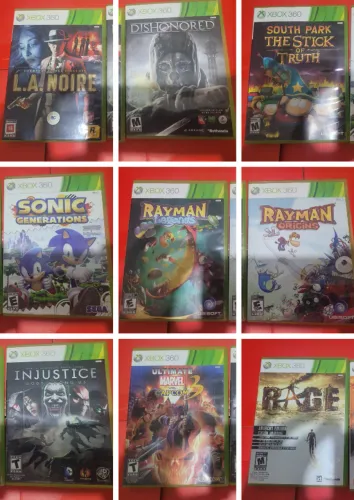 Jogos Originais Xbox 360 - Ler descrição para saber o que já foi vendido