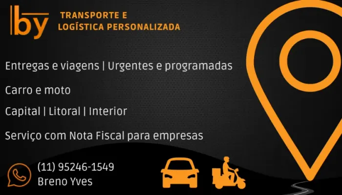 Presto serviço Entregador e motorista