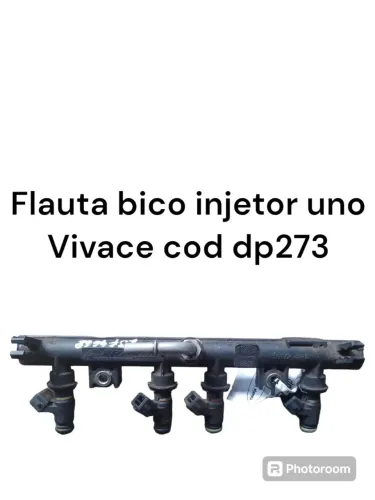 Flauta Com Bicos Injetor Fit Uno Vivace Cod Dp273
