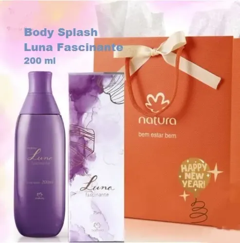 Desodorante Colônia Body Splash Luna Fascinante feminino 200 ml, natura